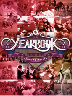 cover image of KDEC yearbook 2015